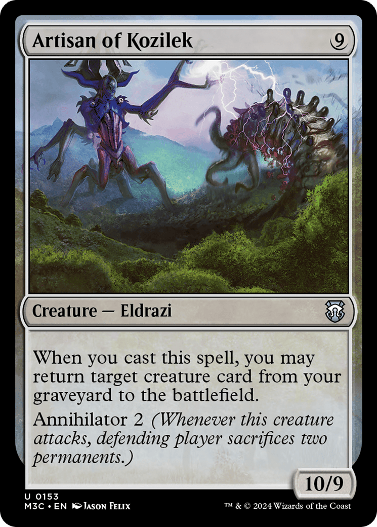 Artisan of Kozilek (Ripple Foil) [Modern Horizons 3 Commander] MTG Single Magic: The Gathering  | Multizone: Comics And Games