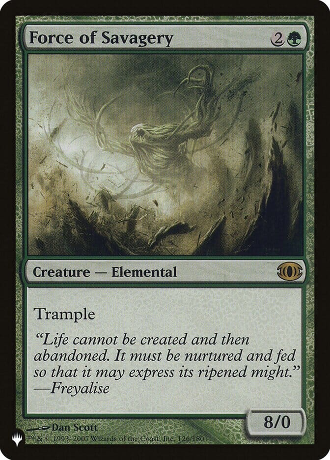 Force of Savagery [The List] MTG Single Magic: The Gathering  | Multizone: Comics And Games