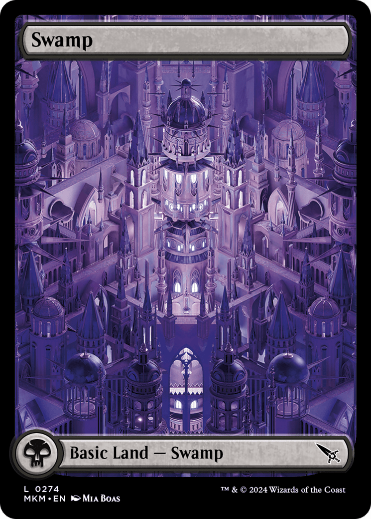 Swamp (0274) [Murders at Karlov Manor] MTG Single Magic: The Gathering  | Multizone: Comics And Games