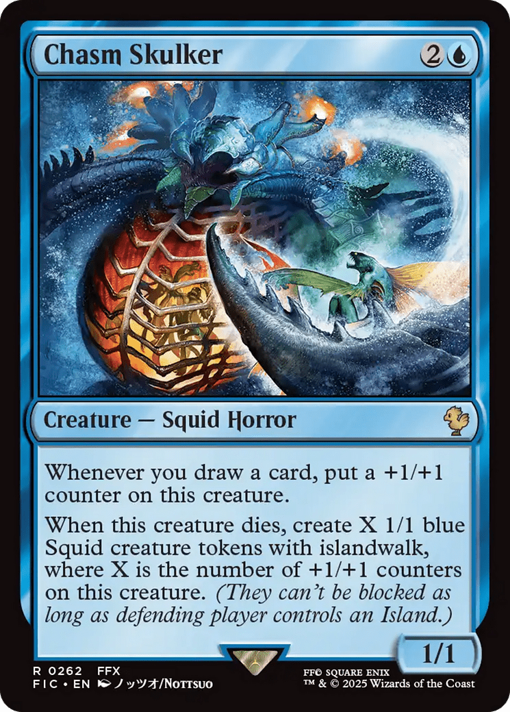 Chasm Skulker [FINAL FANTASY Commander] MTG Single Magic: The Gathering  | Multizone: Comics And Games