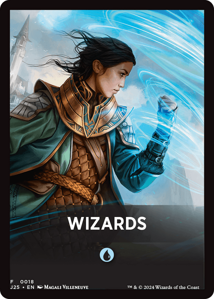 Wizards Theme Card [Foundations Jumpstart Front Cards] MTG Single Magic: The Gathering  | Multizone: Comics And Games