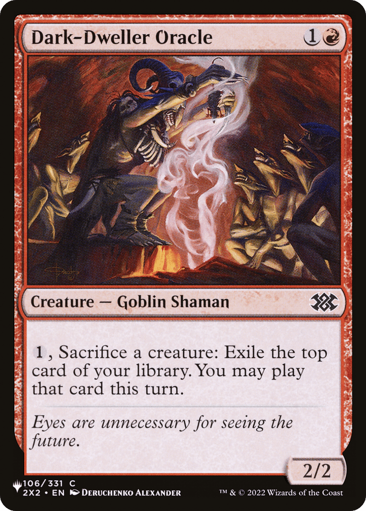 Dark-Dweller Oracle [The List] MTG Single Magic: The Gathering  | Multizone: Comics And Games