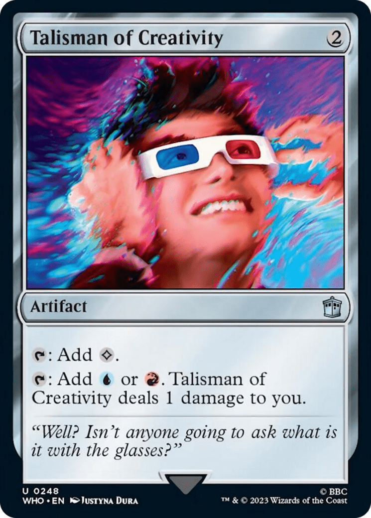 Talisman of Creativity [Doctor Who] MTG Single Magic: The Gathering  | Multizone: Comics And Games