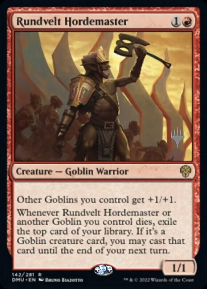 Rundvelt Hordemaster (Promo Pack) [Dominaria United Promos] MTG Single Magic: The Gathering  | Multizone: Comics And Games