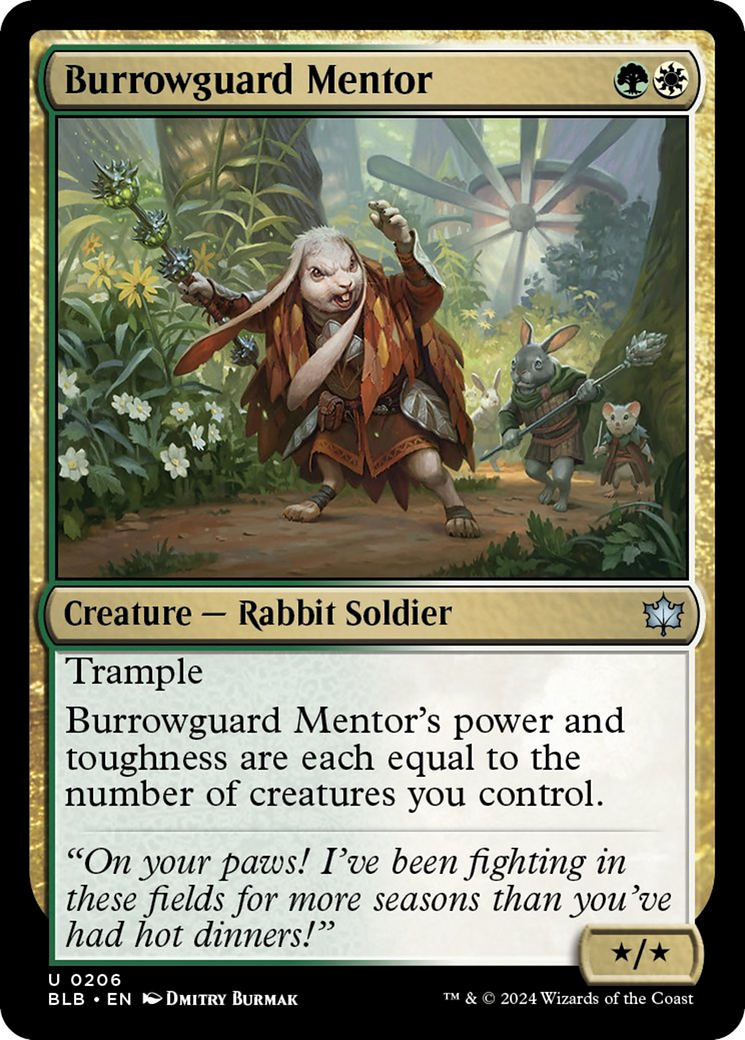 Burrowguard Mentor [Bloomburrow] | Multizone: Comics And Games