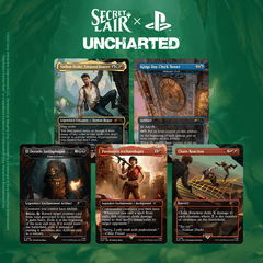 MTG SECRET LAIR PLAYSTATION SUPER DROP UNCHARTED: SAGA OF THIEVES REGULAR (10/120) Cards Magic: The Gathering  | Multizone: Comics And Games
