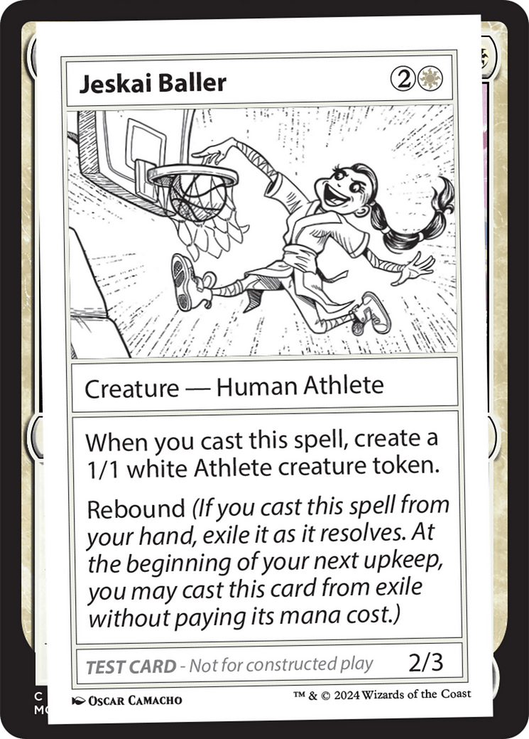 Jeskai Baller [Mystery Booster 2 Playtest Cards] MTG Single Magic: The Gathering  | Multizone: Comics And Games