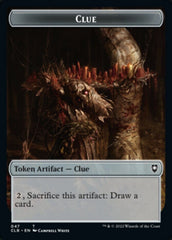 Shapeshifter (022) // Clue Double-Sided Token [Commander Legends: Battle for Baldur's Gate Tokens] MTG Single Magic: The Gathering  | Multizone: Comics And Games