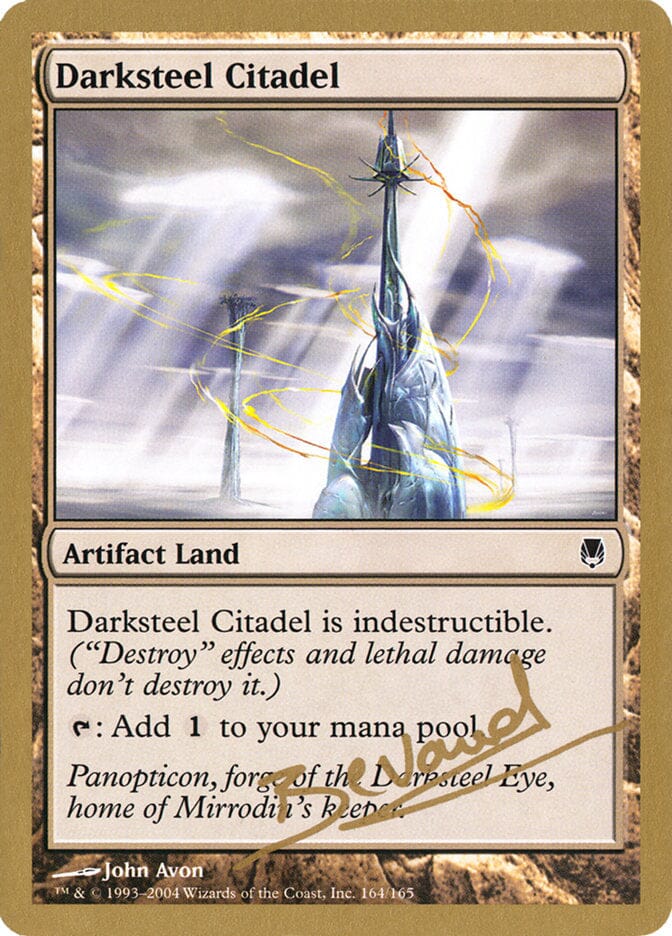 Darksteel Citadel (Manuel Bevand) [World Championship Decks 2004] MTG Single Magic: The Gathering  | Multizone: Comics And Games