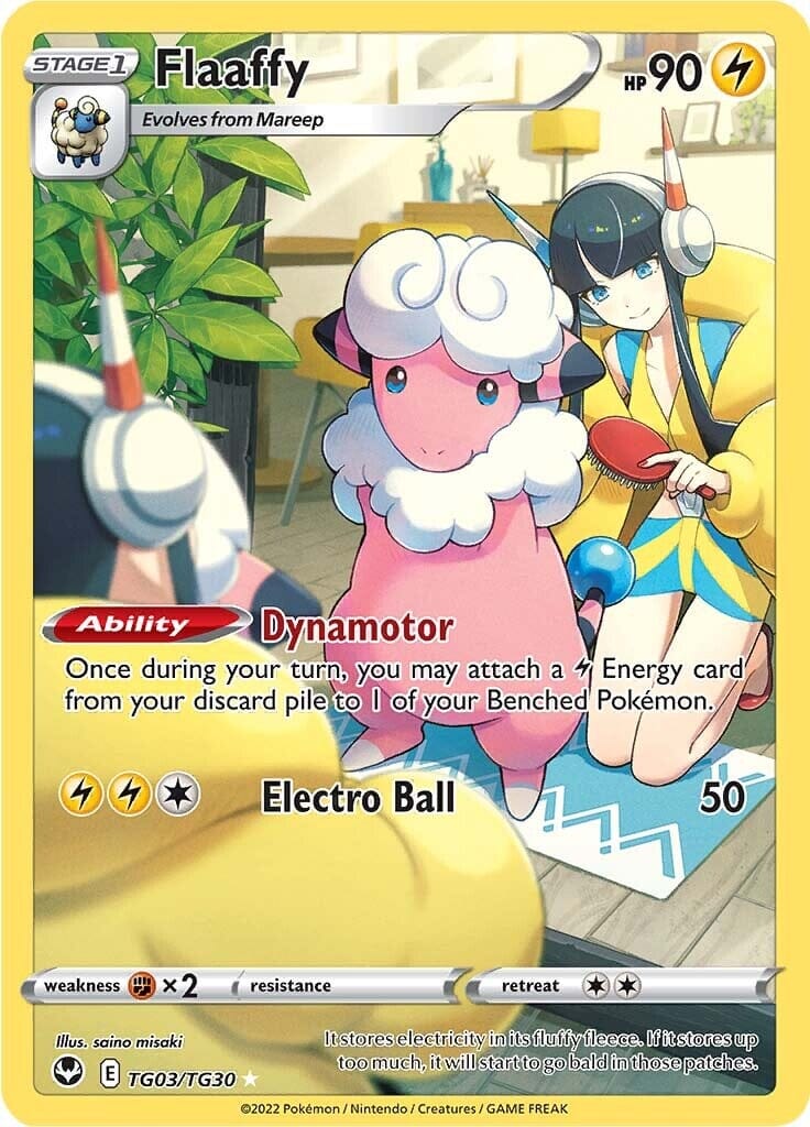 Flaaffy (TG03/TG30) [Sword & Shield: Silver Tempest] Pokemon Single Pokémon  | Multizone: Comics And Games