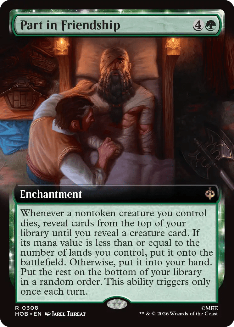 Part in Friendship (Extended Art) [The Hobbit] MTG Single Magic: The Gathering  | Multizone: Comics And Games