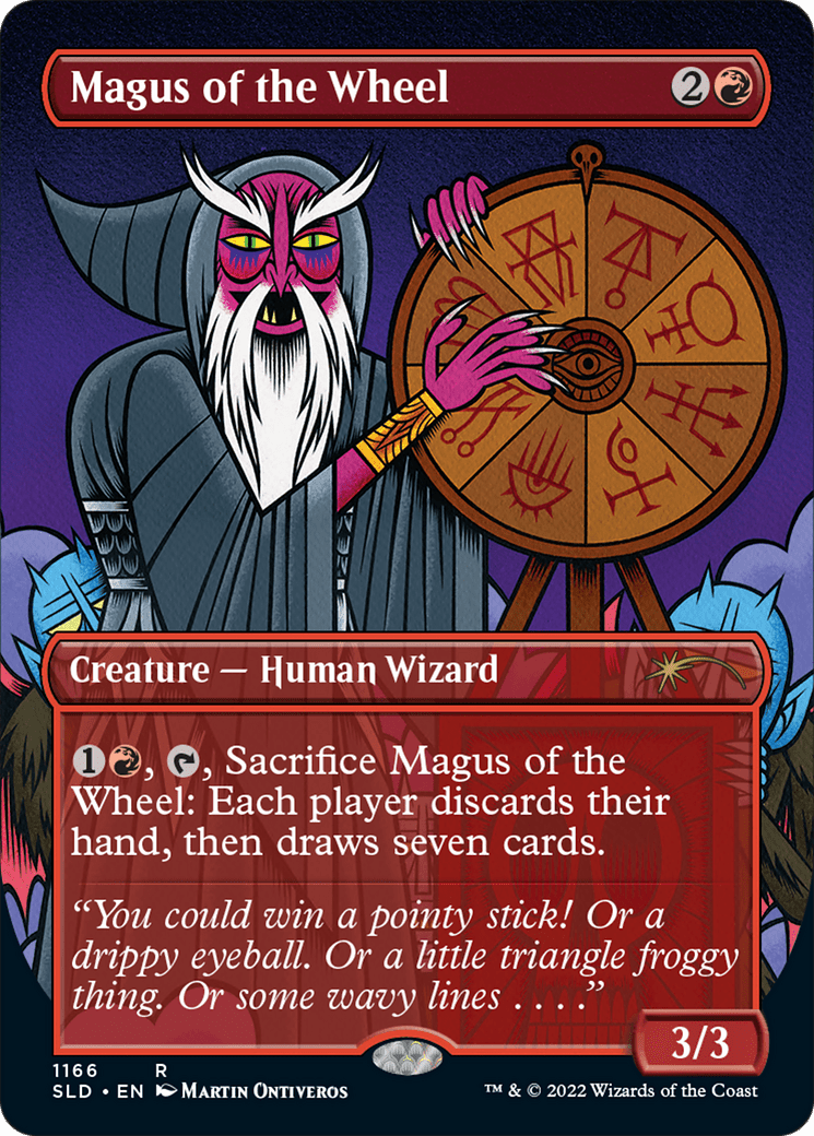 Magus of the Wheel (Borderless) [Secret Lair Drop Series] MTG Single Magic: The Gathering  | Multizone: Comics And Games