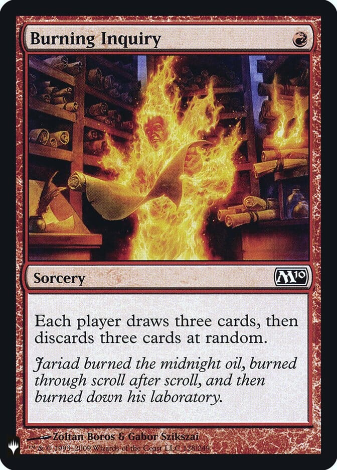 Burning Inquiry [Mystery Booster] MTG Single Magic: The Gathering  | Multizone: Comics And Games