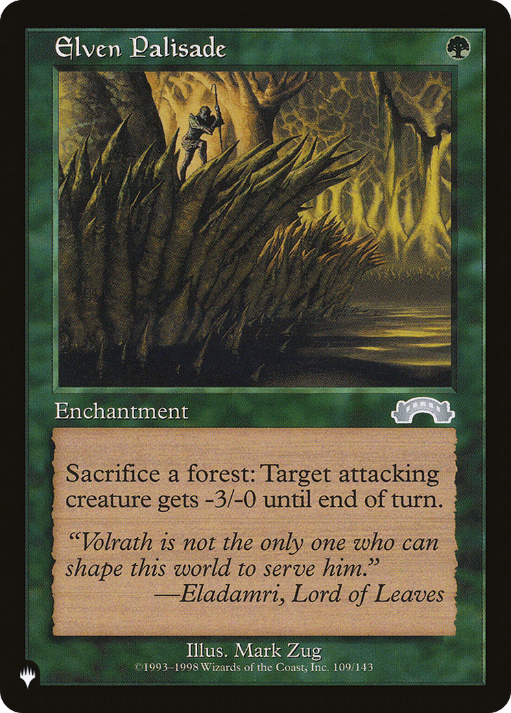 Elven Palisade [The List] MTG Single Magic: The Gathering  | Multizone: Comics And Games