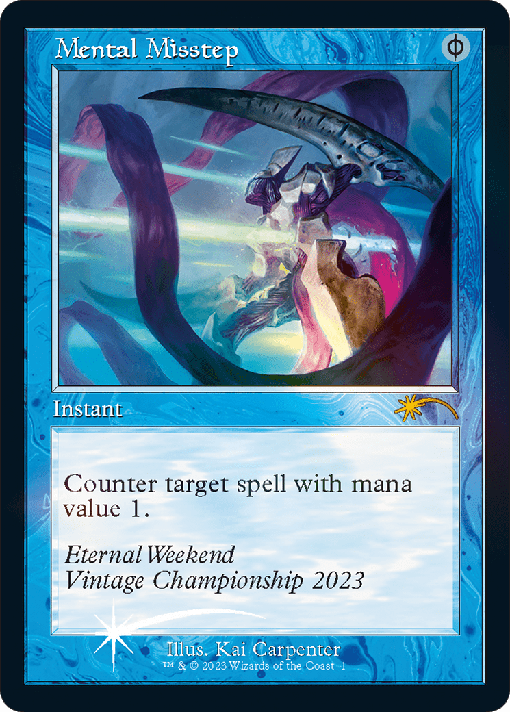 Mental Misstep (Eternal Weekend 2023 Promo) [Eternal Weekend] MTG Single Magic: The Gathering  | Multizone: Comics And Games