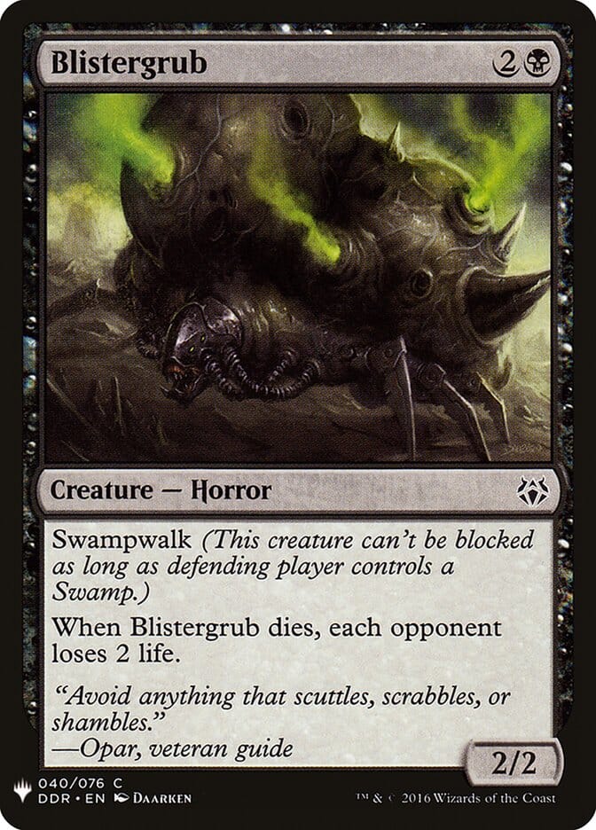 Blistergrub [Mystery Booster] MTG Single Magic: The Gathering  | Multizone: Comics And Games