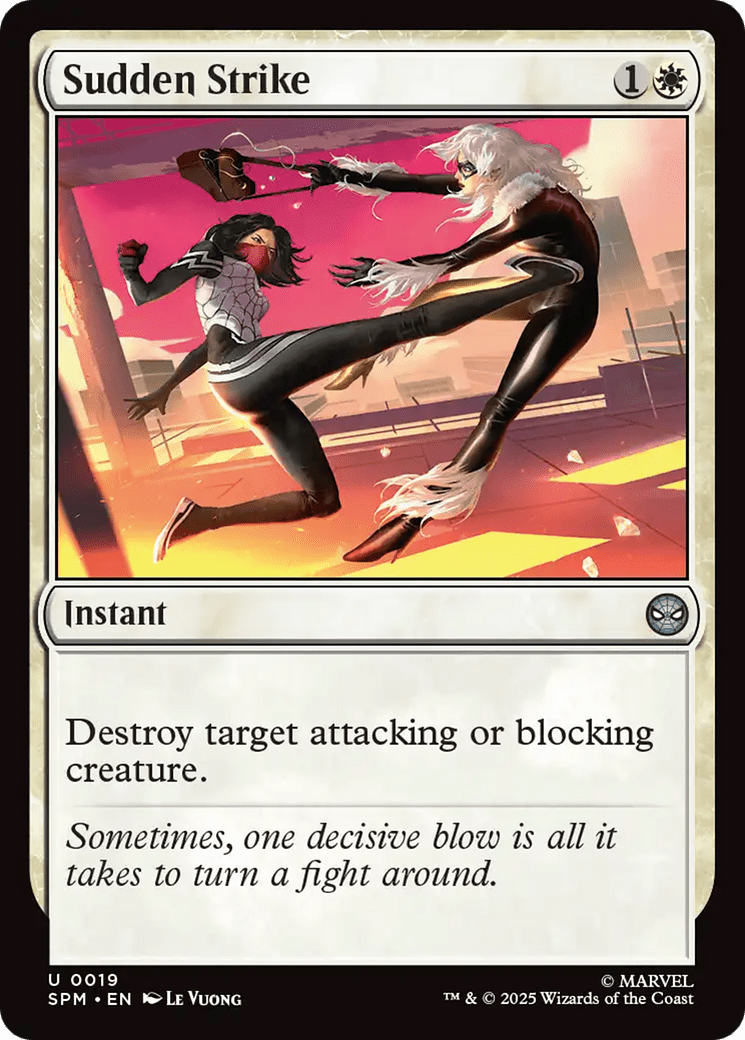 Sudden Strike [Marvel's Spider-Man] MTG Single Magic: The Gathering  | Multizone: Comics And Games
