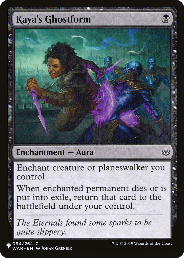 Kaya's Ghostform [The List] MTG Single Magic: The Gathering  | Multizone: Comics And Games
