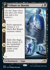 Tribute to Horobi // Echo of Death's Wail (Extended Art) [Kamigawa: Neon Dynasty] MTG Single Magic: The Gathering  | Multizone: Comics And Games