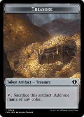 Treasure // Cat (0005) Double-Sided Token [Commander Masters Tokens] MTG Single Magic: The Gathering  | Multizone: Comics And Games