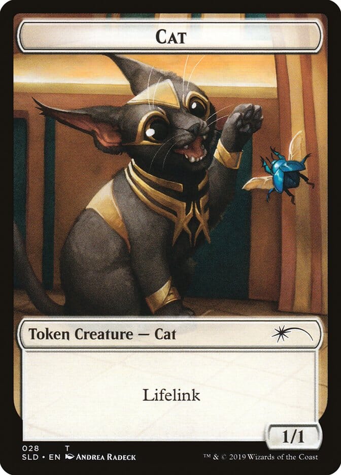 Cat (27) // Cat (28) Double-Sided Token [Secret Lair Drop Series] MTG Single Magic: The Gathering  | Multizone: Comics And Games