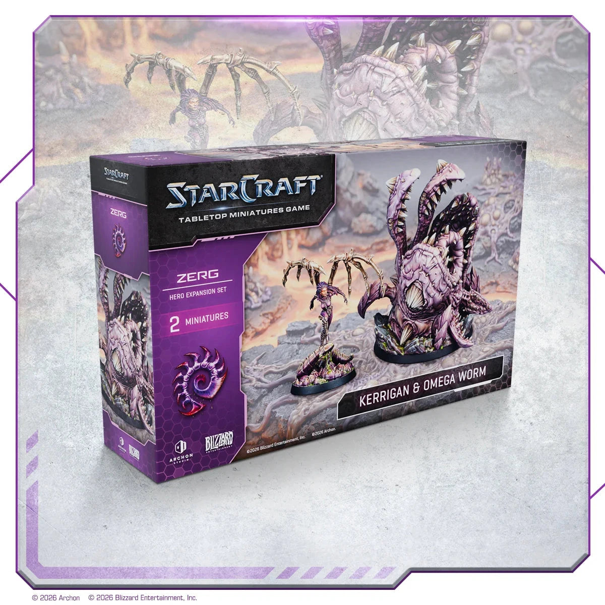 StarCraft® Kerrigan & Omega Worm Hero Expansion Set StarCraft Hero Expansion Set StarCraft  | Multizone: Comics And Games