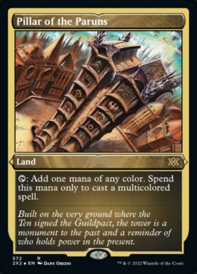 Pillar of the Paruns (Foil Etched) [Double Masters 2022] MTG Single Magic: The Gathering  | Multizone: Comics And Games