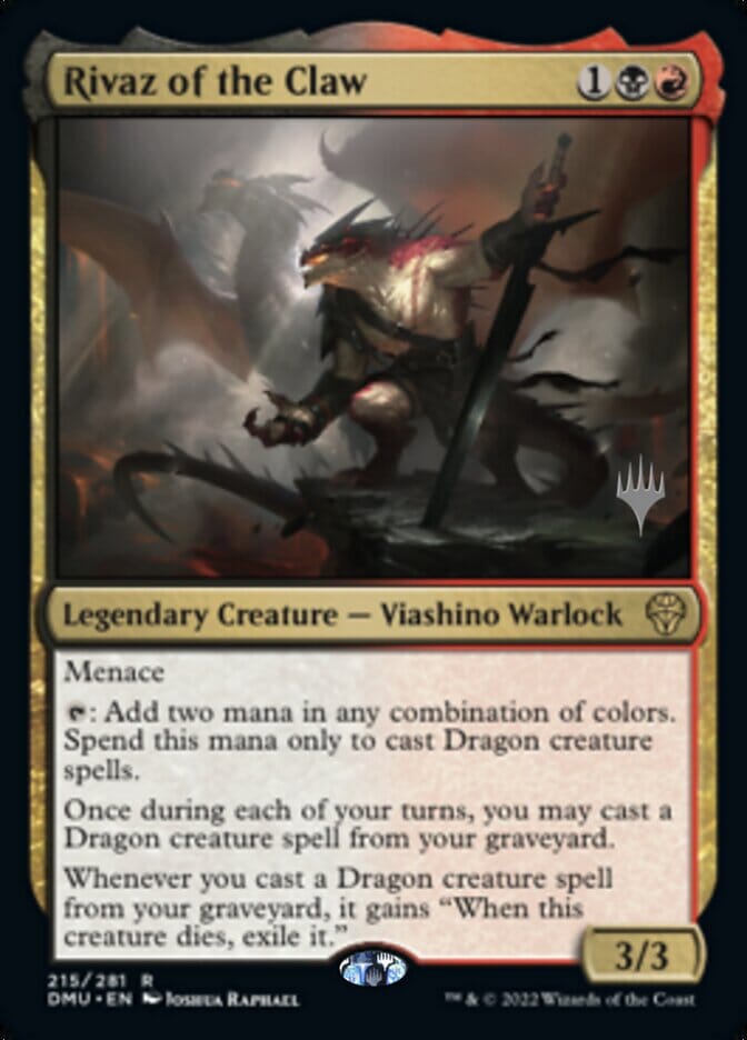 Rivaz of the Claw (Promo Pack) [Dominaria United Promos] MTG Single Magic: The Gathering  | Multizone: Comics And Games