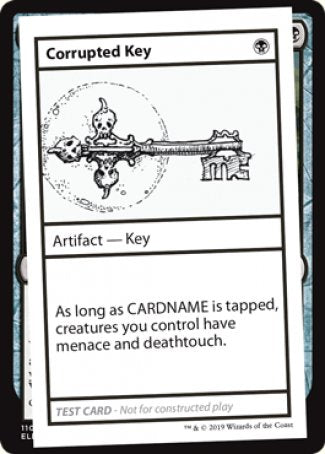 Corrupted Key (2021 Edition) [Mystery Booster Playtest Cards] | Multizone: Comics And Games