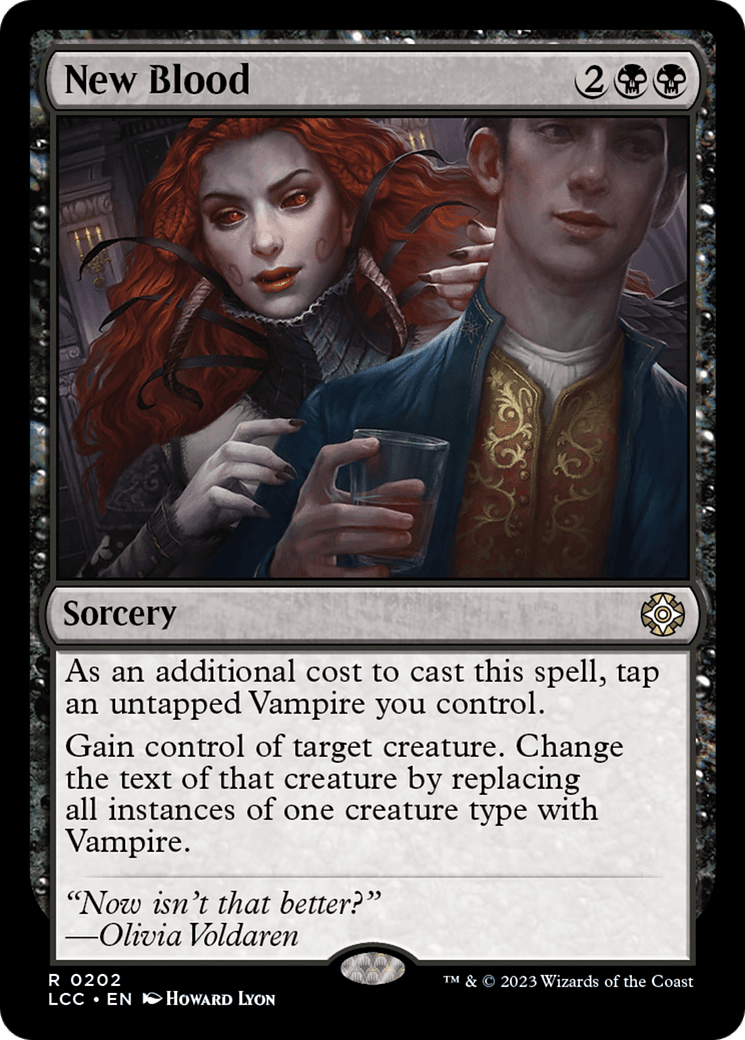 New Blood [The Lost Caverns of Ixalan Commander] MTG Single Magic: The Gathering  | Multizone: Comics And Games