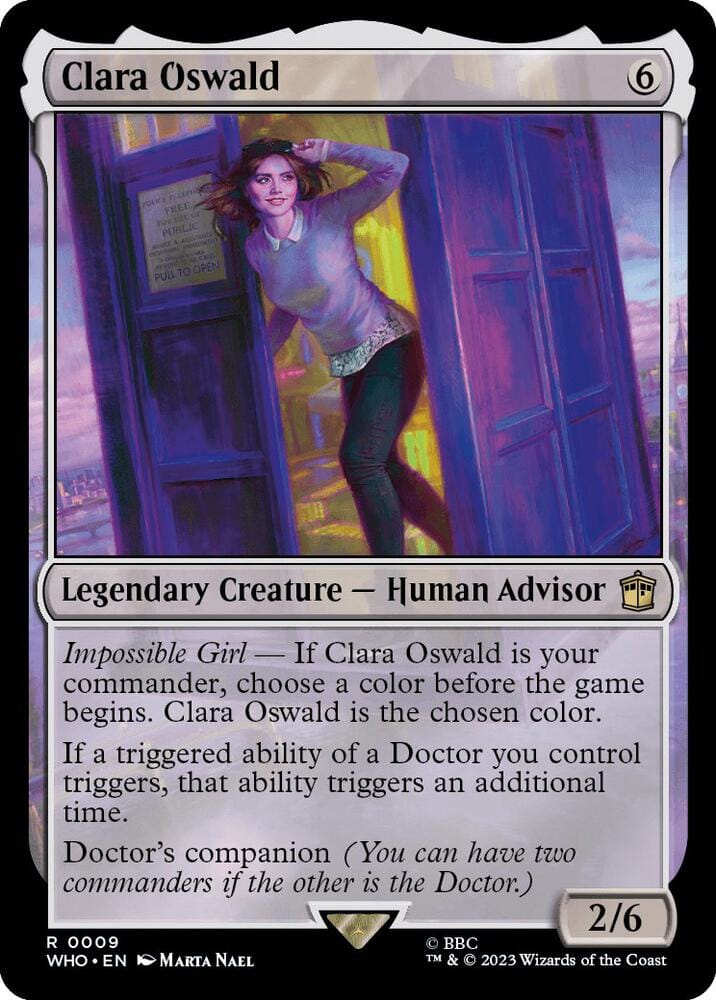 Clara Oswald [Doctor Who] MTG Single Magic: The Gathering  | Multizone: Comics And Games