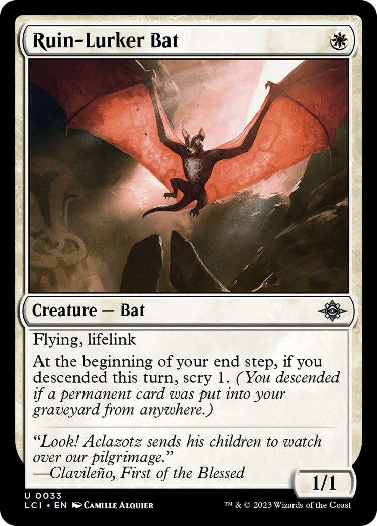 Ruin-Lurker Bat [The Lost Caverns of Ixalan] | Multizone: Comics And Games