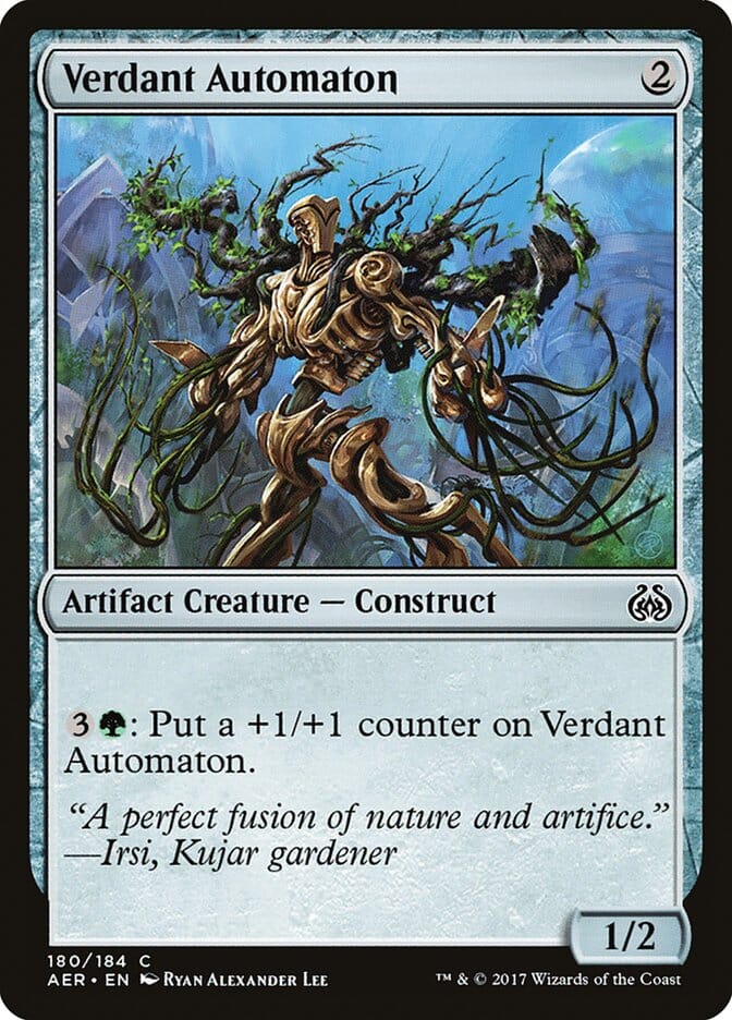 Verdant Automaton [Aether Revolt] MTG Single Magic: The Gathering  | Multizone: Comics And Games