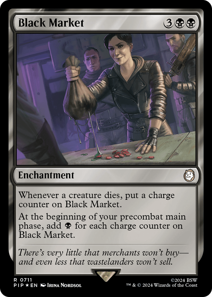 Black Market (Surge Foil) [Fallout] MTG Single Magic: The Gathering  | Multizone: Comics And Games