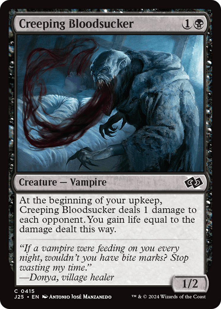 Creeping Bloodsucker [Foundations Jumpstart] MTG Single Magic: The Gathering  | Multizone: Comics And Games