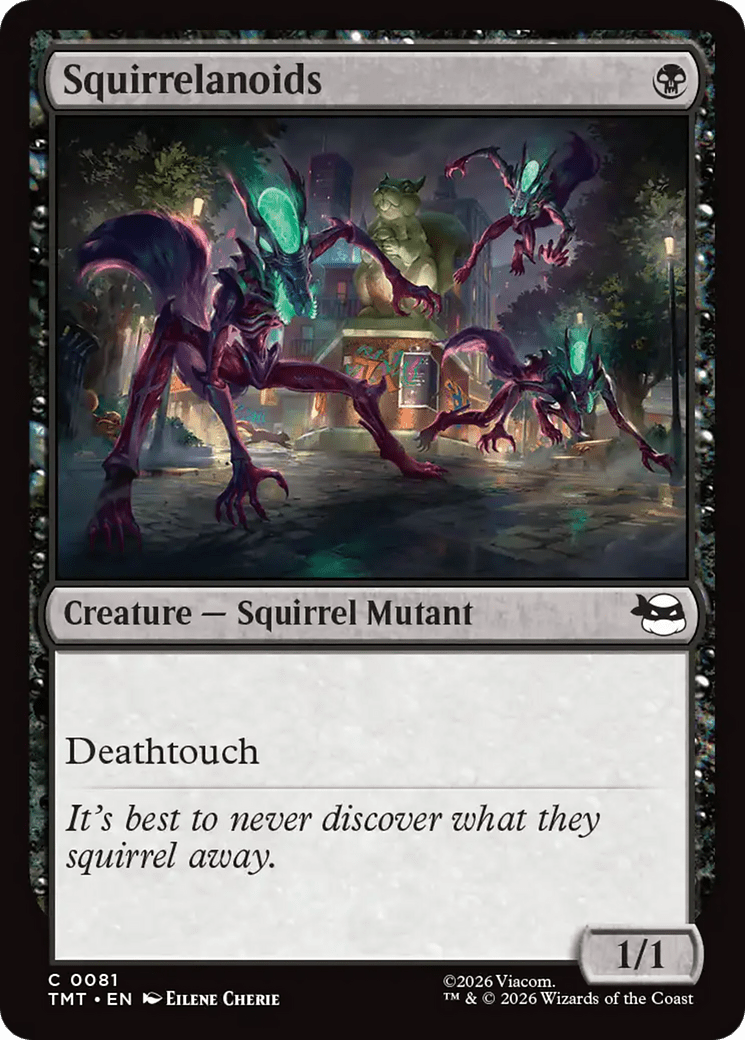 Squirrelanoids [Teenage Mutant Ninja Turtles] MTG Single Magic: The Gathering  | Multizone: Comics And Games