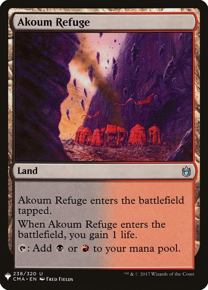 Akoum Refuge [Mystery Booster] MTG Single Magic: The Gathering  | Multizone: Comics And Games
