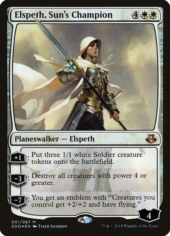 Elspeth, Sun's Champion [Duel Decks: Elspeth vs. Kiora] MTG Single Magic: The Gathering  | Multizone: Comics And Games