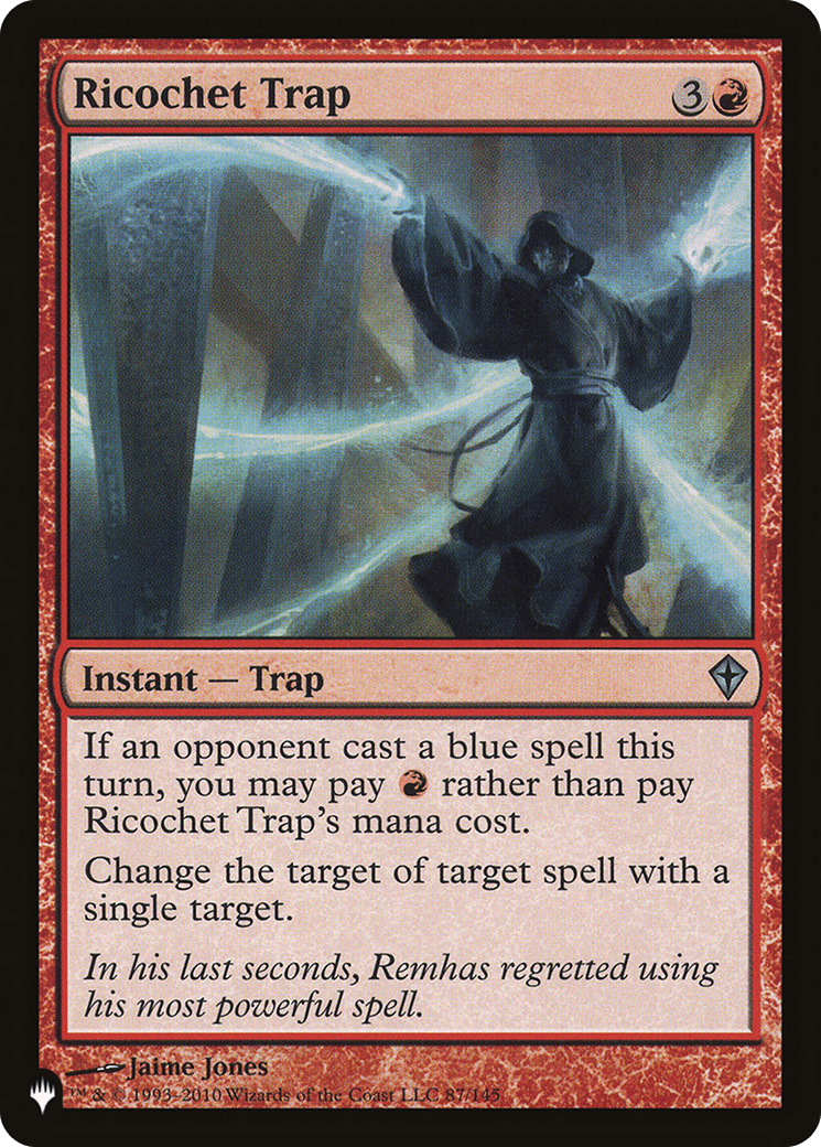 Ricochet Trap [The List] MTG Single Magic: The Gathering  | Multizone: Comics And Games