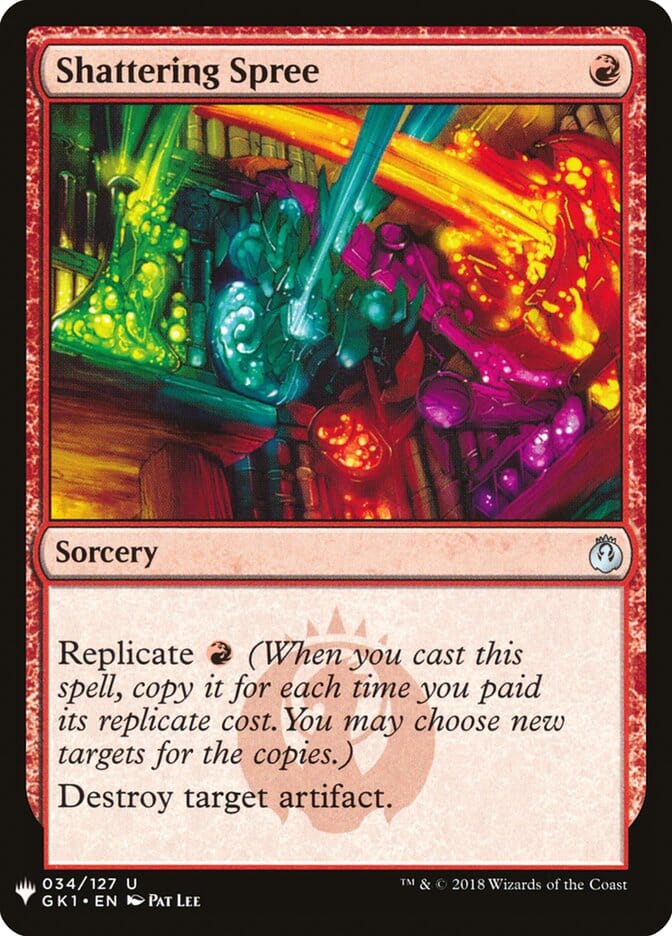 Shattering Spree [Mystery Booster] MTG Single Magic: The Gathering  | Multizone: Comics And Games