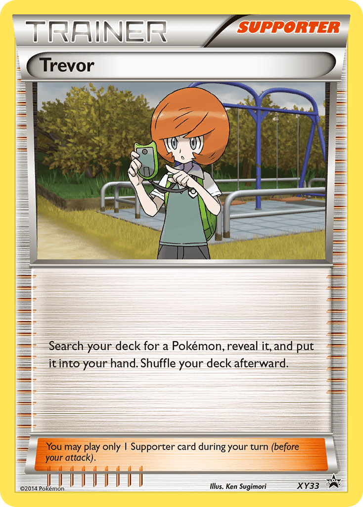 Trevor (XY33) [XY: Black Star Promos] Pokemon Single Pokémon  | Multizone: Comics And Games