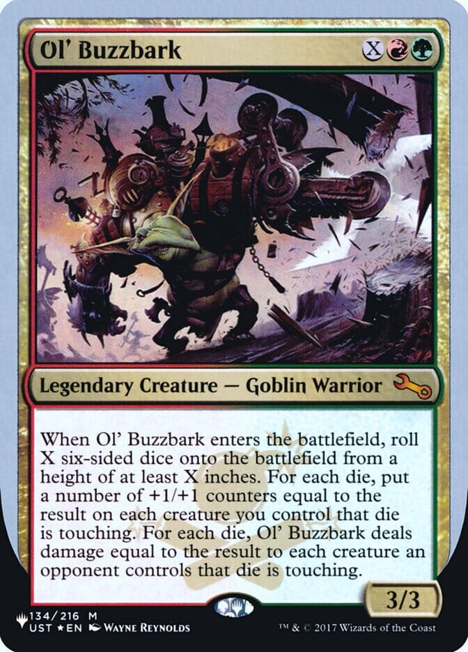 Ol' Buzzbark (Unfinity Foil Edition) [The List] MTG Single Magic: The Gathering  | Multizone: Comics And Games