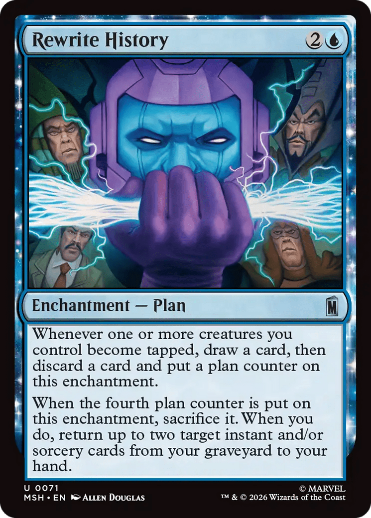 Rewrite History [Marvel Super Heroes] MTG Single Magic: The Gathering  | Multizone: Comics And Games