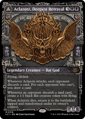 Aclazotz, Deepest Betrayal // Temple of the Dead (Showcase) [The Lost Caverns of Ixalan] MTG Single Magic: The Gathering  | Multizone: Comics And Games