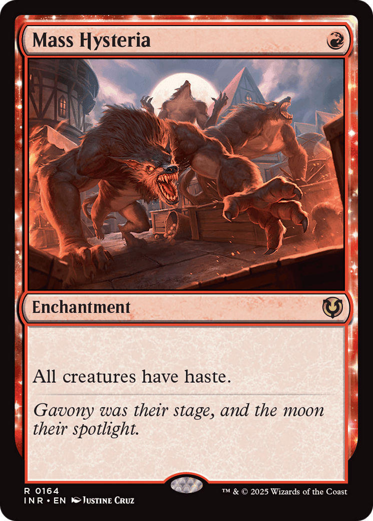 Mass Hysteria [Innistrad Remastered] MTG Single Magic: The Gathering  | Multizone: Comics And Games