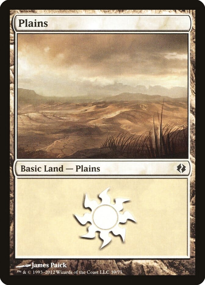 Plains (39) [Duel Decks: Venser vs. Koth] MTG Single Magic: The Gathering  | Multizone: Comics And Games
