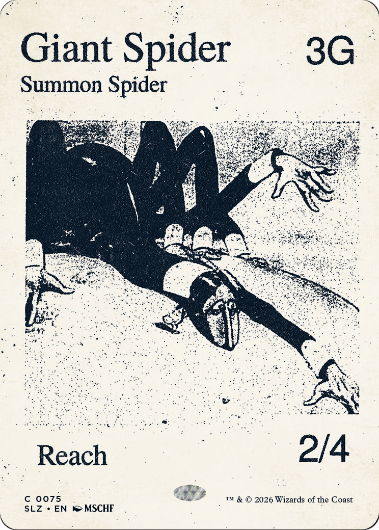 Giant Spider (0075) [Secret Lair x MSCHF: The Zeta Set] | Multizone: Comics And Games