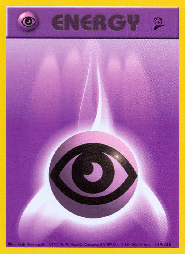 Psychic Energy (129/130) [Base Set 2] Pokemon Single Pokémon  | Multizone: Comics And Games
