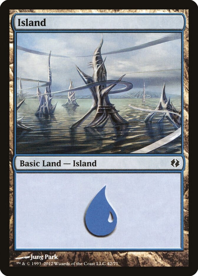 Island (42) [Duel Decks: Venser vs. Koth] MTG Single Magic: The Gathering  | Multizone: Comics And Games