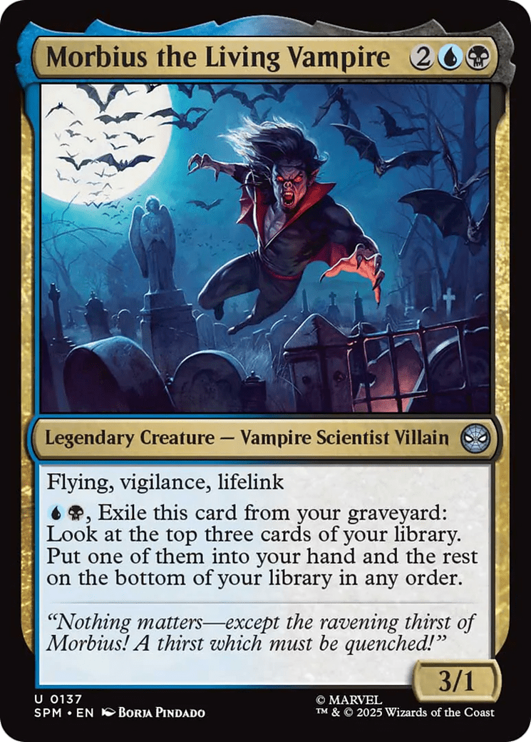 Morbius the Living Vampire [Marvel's Spider-Man] MTG Single Magic: The Gathering  | Multizone: Comics And Games